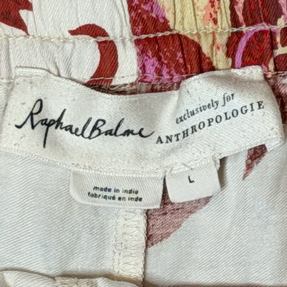 Anthropologie Raphael Balme Sleep Lounge Pants Womens size L Large - Picture 5 of 11